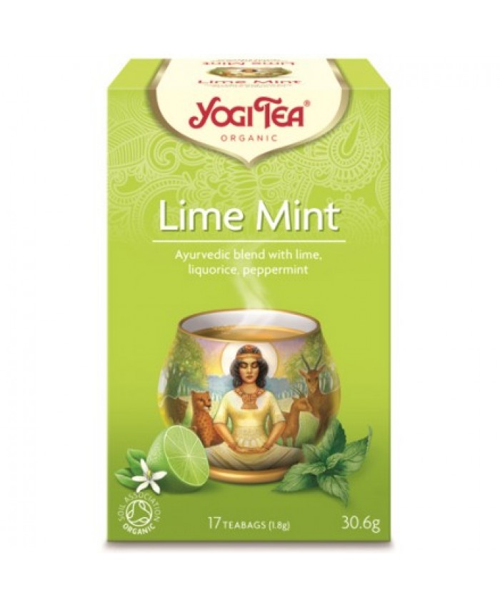 YOGI TEA LEMON MINT 17φακ. Yogi Tea
